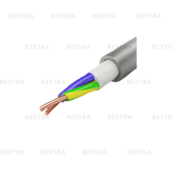 Кабель NYM 2х2,5 мм ГОСТ на отрез